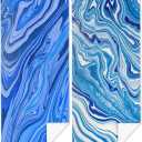 2 Pack Ocean Waves Sea Microfiber Lightweight Beach Towel Quick Dry Soft Towels for Swimming Pool Camping Beach Accessories Cruise Vacation Necessities for Bathroom Pool Camping Travel 32x71 inch