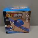 Upgrade Flexible Race Track for Kids, 15 Ft Flex Race Car Ramp Track with 4 Cars & Suction Cups - Compatible with Diecast 1/64th Cars, Car Tracks Toys for Kids Boys Girls Ages 3 4 5 6+ (Blue)