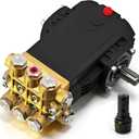 TSS1511 TS1511 Pressure Washer Triplex Pump Fit For General Pump | 3500 PSI 4.0 GPM 1450 RPM 24mm Solid Shaft