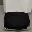 Pawaboo Small Dog Sling Carrier, Reversible Hands Free Dog Sling Carriers for Small Dogs and Cats, Puppy Slings Carrier with Safety Harness, Puppy Essentials, Black (Black - 2025 Updated - Up to 12lbs)