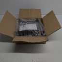 Tennis Ball Hopper- Foldable Ball Caddy Holder Pickleball Collection Pick-Up Basket with Wheel (Black)