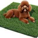 SSRIVER Dog Grass Pad,51.2x31.5In Fake Grass for Dogs,Artificial Grass Pee Pad for Puppies Potty Training Indoor Outdoor