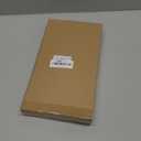 MAY TREE Clear Bag for Stadium Events 12612 Clear Tote Lunch Bag with Reinforced Strap for Work, Concert and Sports, Black