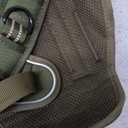 Dog Harness for Large Dogs Heavy Duty, Tactical No Pull Dog Harness with Molle System, Easy On and Off Service Dog Vest, Breathable Padded, Adjustable Reflective Pet Vest for Walking Hiking Training (L(Neck:18-24",Chest:25-36"),45-80 lbs, Green)