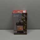 Christmas Snow Globe Lantern Water Glittering Window Snowman Child with Music, USB Lined/Battery Operated Lighted Lantern for Christmas Festival Decoration Gifts