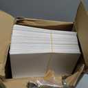 Fainne 150 Pack Photo Folders 4x6Inch Cardboard Picture Frame Photo Frame Thank You Cards Cardboard Folders Paper Greeting Cards Inserts for Portraits Christmas Wedding (4 x 6 Inch,White)
