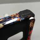 for Galaxy S23 Ultra Case,3 in 1 Floral Pattern Heavy Duty Shockproof Protection Soft Silicone Rubber Bumper+Hard Plastic Protective Cover for Samsung Galaxy S23 Ultra 6.8",Black Flower