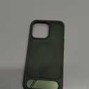 Temdan Designed for iPhone 17 Case, [Built-in Invisible Kickstand][Compatible with MagSafe][Military Grade Shockproof] Slim Translucent Matte Phone Case 6.3 inch (Green)