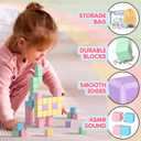 Apluses 32pcs Magnetic Blocks Building Cubes for Toddlers, Classroom Must Haves Creative Learning Kids Gifts, Preschool Montessori Sensory Autism Magnet Toys for Boys and Girls Ages 3 4 5 6, 12.7 cm x 17.78 cm x 5.08 cm