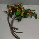 CHIAVE Artificial Plants Simulation Flowers Faux Berries Lifelike Hawthorn Branches for vases- 8 pcs -Peach Pink