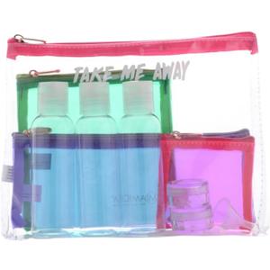 Miamica Bottle Set - Pink,  (One Size, Pink 7.5 L x 6.5 W x 1.25 D)