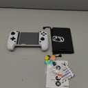 Mobile Game Controllers for iPhone/Android, Hall Effect Phone Controllers Support Phone Case,Game Controllers for Xbox,for PlayStation,Cloud/Steam Gaming (White)