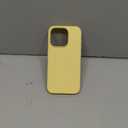 Liquid Silicone Case for iPhone 14 Pro [Silky Soft Touch] Ultra Soft Silicone Case with Microfiber Lining [Drop Protection] (14 Pro, Liquid Silicone Yellow)