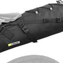 Rhinowalk Waterproof Bike Saddle Bag 13L - Under Seat Storage for Mountain Road Biking and Commuting Trips