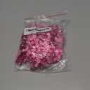 1 Pair Rhinestones Lace Applique Accessories Handsewing Acrylic Beads Stones Trim Patches for DIY Girl Wedding Dress Decorations (Pink)