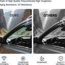 in-Channel Rain Guards for Toyota Camry 2025 2026 Side Windows Visors Vent Deflectors Shades 4Pcs LE SE XLE XSE