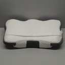 Memory Foam Pillows, Cervical Pillow for Neck and Shoulder Pain Relief, Ergonomic Contour Bed Pillow, Soft for Side Sleep Stomach Sleeping and Back Sleeper (Queen Size-24.8''Lx14.96''Wx5.78''H, Grey)