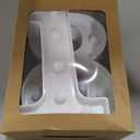 Pooqla 18th Birthday Decorations for Girls Boys, Light Up Number 18 for Party Table Decorations, 18th Birthday Gift for Her Him, Backdrop Wall Decor for 18th Wedding Anniversary Decoration (White)