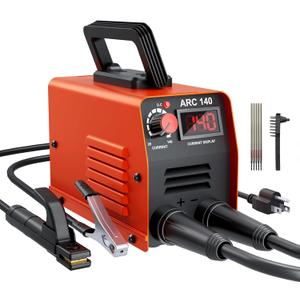 Welding Machine 110v Stick Welder, 140Amp Small Mini PortableWelder Machine, IGBT Inverter ARC MMA Welder MMA Soldador Portatil with Hot Start, Arc Force, Anti-Stick