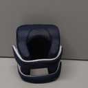 Heel Protector Bed Sore Pillow Cushion for Pressure Sores,Heel protection Foot Wedge Pillow for Bedridden Patients Supplies, Ankle Pillow Heel Protectors for Heel Pain (Pack of 1 count,Navy)