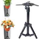 1PCS Adjustable Planter Inserts Plant risers,Tall Tapered Plant Riser Fill BottomPlanter Fillers for Large PotsIndoor and Outdoor 12-21" Rise4-12" Top