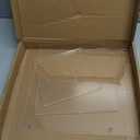 4 Tier Cupcake Stand for 50 Cupcakes, Clear Acrylic Cupcake Tower, Cupcake Holder for Parties, Weddings, Birthdays, Clear Dessert Display Ease of Assembly High Stability (Square)