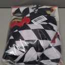 Morph Evil Jester Costume Men, Adult Jester Costume, Scary Halloween Costumes, Halloween Costumes For Men (X-Large)