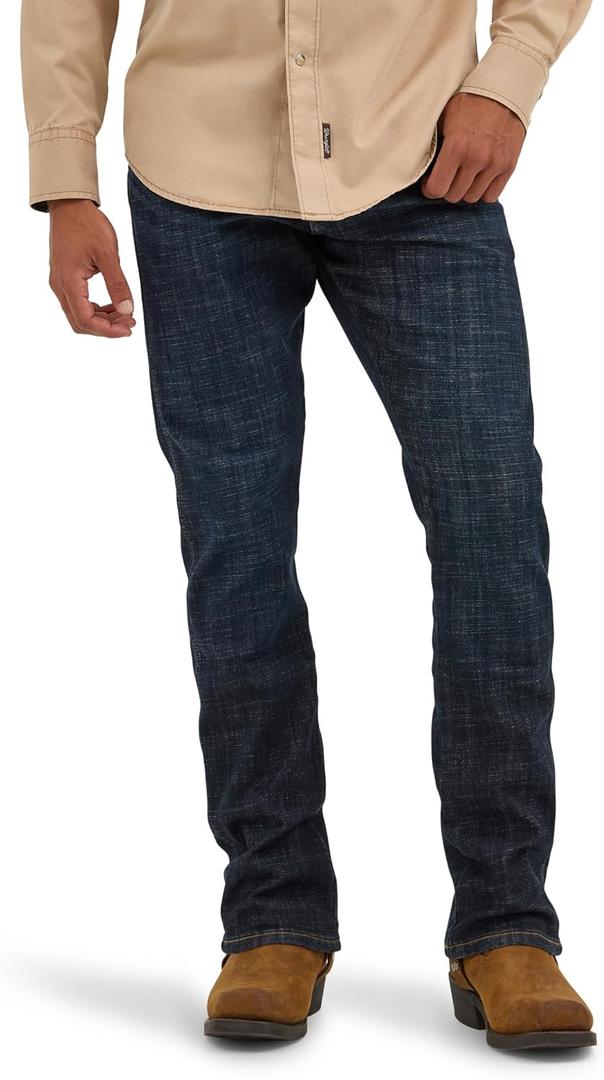 Wrangler Men's Retro Slim Fit Boot Cut Jean, Dax, 32W x 34L