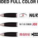 Nurse Week Ballpoint Pen Gift (1 Pen, 3-Sided) Nurses Week Gifts, Funny Gifts for Nurses - Nurse Appreciation, Nurse Pens, Nurse Gifts for Women, Nurses Day Gifts - Funny Nurse Gifts - "Superhero"