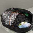 18 Ft Round Pool Cover, Solar Cover for Above Ground Pools, Heavy Duty Swimming Pool Cover Protector with Winch and Cable, Strong Tear Resistant Winter Pool Cover Ideal for Waterproof and Dustproof (Black-Green)