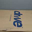 Drive Medical Rollator Walker with Seat - Stable Mobility Support - Height Adjustable - Durable Steel Frame Construction - Smooth 7.5" Wheels - Foldable Frame - 350 Lb Limit - Red