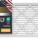 BNX TruFilter 12x30x1 Air Filter MERV 11 (4-Pack) - MADE IN USA - Allergen Defense Electrostatic Pleated Air Conditioner HVAC AC Furnace Filters for Allergies, Dust, Pet, Smoke, Allergy MPR 1200 FPR 7