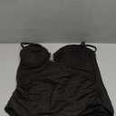 Eomenie One Piece Swimsuit for Women Tummy Control Ruched Bathing Suit Cutout U Wire Swim Suits, XL