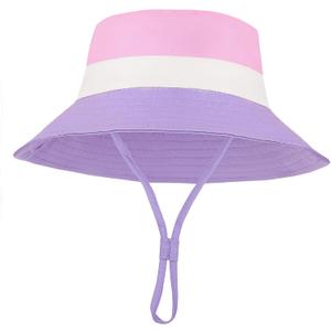 LPMOERA Baby Sun Hat Baby Boy Toddler Bucket Hats UPF 50+ for Baby Girls Boys Infant Beach Hat