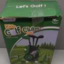 Liberry Toddler Golf Set for Boys Girls Age 2 3 4, Kids Golf Cart with Putting Mat, Outdoor Indoor Sports Toys Birthday Gifts, Black