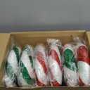 Vercraft 12 Pcs 15.75'' Large Candy Christmas Decorations Giant Lollipop Candy Decorations with Sticks Red and White Peppermint Xmas Decor for Christmas Tree Ornaments Holiday, 6 Styles (Vivid)