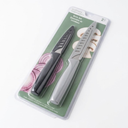 Culinary Elements 2 Piece Knife Set Paring Knife Stainless Steel Gray/Dark Gray