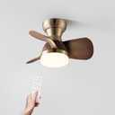 20Inch small Ceiling Fan, 3 ABS Blades, LED Ceiling Fan,can be Controlled by Remote Control, Suitable for Bedroom, Living Room and Kitchen.