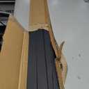 Changshade 6-Pack Temporary Blackout Paper Blinds for Window, Cut to Size Adhesive Paper Shades, Stick on Pleated Blinds,No Drill Easy Install,36" W x 72" H,Black