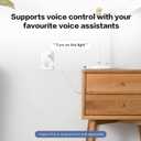 Aqara Zigbee Smart Plug with Energy Monitoring,Overload Protection,Scheduling and Voice Control, 15A Outlet Compatible with Alexa, Google Assistant, and Apple HomeKit Compatible