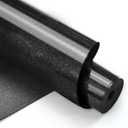 HTVRONT Black Glitter Heat Transfer Vinyl - 12" x 10ft Black Glitter Iron on Vinyl for Shirts, Glitter HTV Vinyl Rolls for Heat Vinyl Design