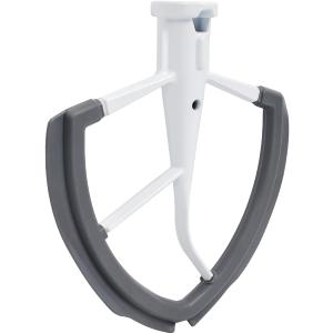 Flex Edge Beater Fit for Kitchenaid 6-Quart Bowl-Lift Stand Mixers, Silicone Edges Kitchen aid Paddle Attachment Mixer Accessory