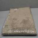 Brown Bathroom Rugs 45.6"x29.9"Extra Soft Absorbent Thick Shaggy Bath Rugs, Non Slip Quick Dry Bath Mat, Machine Washable Bath Rugs for Bathroom, Microfiber Rugs for Shower Bathtubs