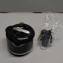 Dental Ultrasonic Retainer Cleaner Machine: Dental Cleaning Pod for Denture/Mouth Guard/Aligner/Night Guard/Braces/Toothbrush Heads/Jewelry - 45kHz Retainer Cleaner with Digital Timer & 200ML (deep black)