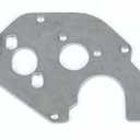 LCX Racing 1/24th RC Car Stainless Steel Motor Mount Plate Transmission Cover Gearbox Case for Axial AX24 XC-1 SCX24, Upgrades Parts Accessories