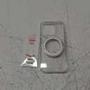 TORRAS 360 Rotatable Ring for iPhone 14 Pro Max Phone Case [Compatible with Magsafe] with Stand, Magnetic Ring Holder Military Grade Shockproof Translucent Back Slim Ostand R, Clear