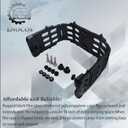 ML3Z-99286A40-A Tailgate Stowable Collapsable Extender Kit Compatible with 2021 2022 F'150 Replace# ML3Z99286A40A Stowable Tailgate Bed Extender