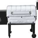 Insulation Blanket for Traeger pro 34 Series TFB65LZBC and Texas Elite 34 Series TFB88PZBO Wood Pellet Smoker Grill,BAC628 Pro 34 Insulation Blanket Grill Accessory for Winter ,Silver