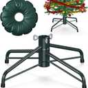 Christmas Tree Stand for 4-6 Ft Artificial Trees, Universal Replacement Christmas Tree Base, Metal Folding Xmas Tree Stand Fits Artificial Tree Under 1.37 Inch Poles