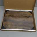 Deep Floating Shelves for Wall, 12 Inch Deep Floating Shelves Set of 2, 16"W x 12"D Wall Shelf, Wide Display Ledges Shelves for Bedroom, Bathroom, 12 Deep Bookshelf Wall Mounted - Rustic Brown